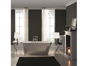 TRENDY STEEL - Classic style steel bathtub _ BLEU PROVENCE